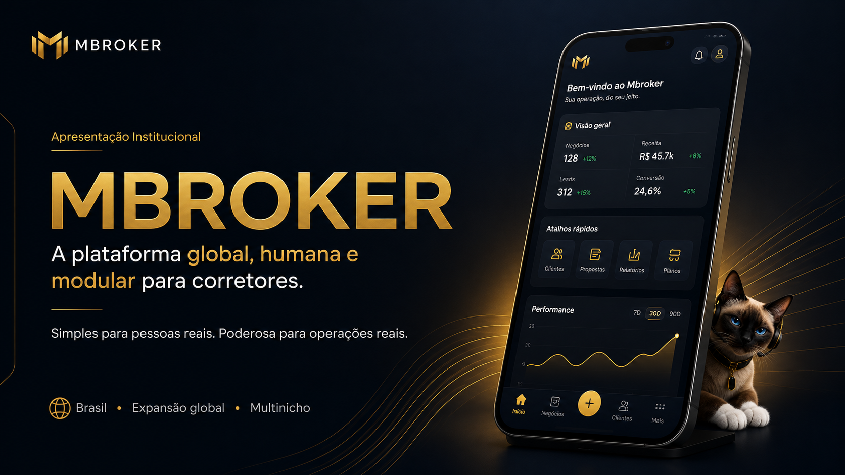 Apresentação institucional do Mbroker
